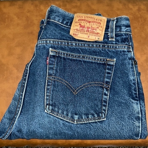 Levi’s 550 Vintage Relaxed Fit Tapered Leg Size 16 MIS M - Picture 3 of 16